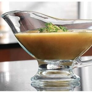 New President’s Choice Clear Glass Mini Gravy Boats Set of 7 50ml Saucy Dishes